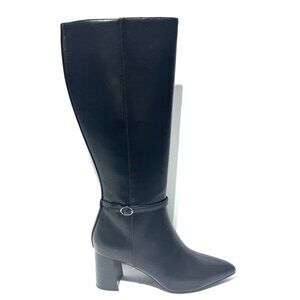 Anne Klein Womens Brenice Knee High Boots Black Size 11 M